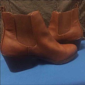 Forever 21 brown booties